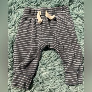 Carter's Navy and White Striped Joggers